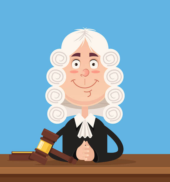 happy judge