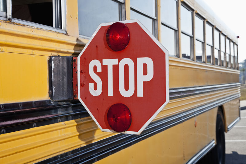 Lake County Illinois passing a stopped school bus ticket defense attorney