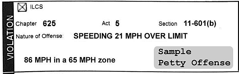 Round Lake Beach il traffic court petty offense speeding ticket lawyer